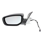 Power Mirror for Dodge Dart 2013-2015, Left (Driver), Manual Folding, Non-Heated, Paintable, without Puddle and Signal Lights, Replacement