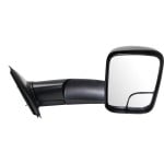 Towing Mirror Right (Passenger) for Dodge RAM 1500 Pickup 2002-2009, RAM 2500/3500 Pickup 2003-2009, Manual Adjust, Manual Folding, Non-Heated, Textured, Replacement