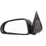 Manual Adjust, Non-Folding, Textured, Non-Heated, Left (Driver) Mirror for Dodge Dakota 2005-2011, 5 x 7 in., Replacement