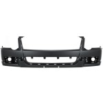 Upper Front Bumper Cover for Ford Explorer 2006-2010, Primed (Ready to Paint), for Eddie Bauer/XLT Models, Replacement (CAPA Certified)