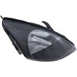 Headlight Assembly for Ford Focus 2003-2004, Right (Passenger), Halogen, Gray Interior, w/o SVT Model, Replacement