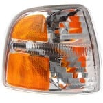 Corner Light for Ford Explorer 2004-2005, Right (Passenger), Lens and Housing, Park/Signal Light, From March 4, 2004, Replacement