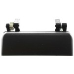 Exterior Front Door Handle for 1993-2000 Ford Ranger and 1994-2000 Mazda Pickup, Left (Driver) Side, Textured Black, Plastic, Without Keyhole, Replacement