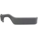 Front Interior Door Handle for Ford F-Series 1987-1996, Right (Passenger), Black Plastic, Also Fits Rear, Replacement