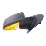 Power Mirror for Ford Expedition 2003-2004, Right (Passenger) Side, Non-Towing, Manual Folding, Heated, Textured, with In-housing Signal Light, without Auto Dimming, Blind Spot Detection, Memory, Replacement