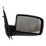 Right (Passenger) Side Mirror for Ford Expedition 2005-2006, Non-Towing, Power Adjustable, Manual Folding, Non-Heated, Paintable, without Auto Dimming, Blind Spot Detection, Memory, and Signal Light, Replacement