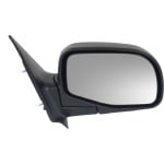 Manual Adjust Right (Passenger) Mirror for Ford Ranger 1998-2005 & Mazda Pickup 1996-2005, Manual Folding, Non-Heated, Paintable, Replacement