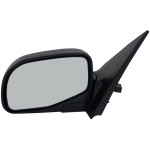 Power Mirror for Ford Explorer 2002-2005, Left (Driver) Side, Manual Folding, Non-Heated, Textured, with Puddle Light, Replacement