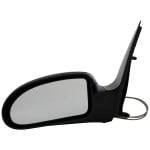 Manual Remote Non-Folding Non-Heated Textured Mirror for Ford Focus 2003-2007, Left (Driver), Replacement