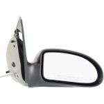 Manual Remote Right (Passenger) Mirror for Ford Focus 2003-2007, Non-Folding, Non-Heated, Textured, Replacement