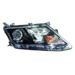 Left (Driver) Headlight Assembly for 2010 - 2012 Ford Fusion, Front Replacement Housing/Lens/Cover, Composite;  9E5Z13008B