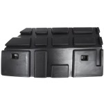 Front Bumper Support for GMC Sierra 1500 (2007-2013), Left (Driver) Side, Front Section, Plastic, New Body Style, Replacement (CAPA Certified)