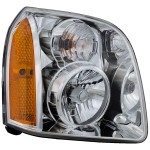 Headlight Assembly for GMC Yukon/Yukon XL 2007-2014, Right (Passenger), Halogen, Excludes Denali Model, Replacement