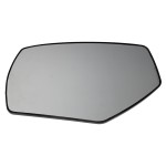 Mirror Glass for Chevrolet Silverado/GMC Sierra 1500 (2014-2018), 2500/3500 (2015-2019), Includes 2019 Silverado 1500 LD/Sierra 1500 Limited, Left (Driver), Non-Heated, Non-Towing, with Backing Plate, Replacement