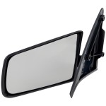 Manual Adjust & Manual Fold Textured Mirror for Chevrolet S10 Pickup (1982-1993), S10 Blazer (1983-1994), Left (Driver) Side, Standard Type, Non-Heated, Replacement