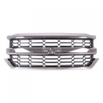 2016 - 2019 Chevrolet (Chevy) Silverado 1500 Grille Assembly