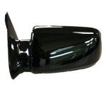 Left (Driver) Side View Mirror Assembly for 1988 - 2000 Chevrolet C1500, Outside Rear View, Manual Remote, Standard Type, Painted,  15764759, Replacement Cover and Glass