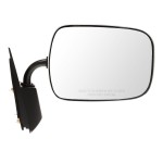 Manual Adjust Mirror for C/K Full Size Pickup 1988-2000, Right (Passenger), Non-Towing, Manual Folding, Non-Heated, Chrome, Without Auto Dimming, Below Eyeline Type, Steel, No BSD, Memory or Signal Light, Replacement