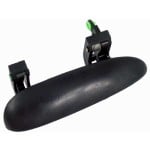 Rear Right (Passenger) Outer Door Handle for 1995-2005 Chevrolet Cavalier, Smooth Black, Paint to Match, OEM Replacement-22650704