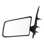 Manual Adjust Textured Mirror for Chevrolet S10 Pickup (1994-2004) and Blazer (1995-2005), Left (Driver), Manual Folding, Non-Heated, Standard Type, Replacement