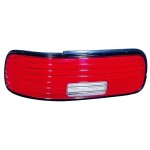 Left (Driver) Tail Light Lens for 1994 - 1996 Chevrolet Impala, SS 4 Door Sedan Replacement,  16522451