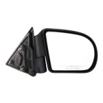 Manual Adjust Mirror for Chevrolet S10 Pickup (1999-2004)/Blazer (1999-2005), Right (Passenger) Side, Manual Folding, Non-Heated, Textured, Below Eyeline Type, Replacement
