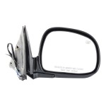 Power Mirror for Chevrolet S10 Pickup/Blazer, 1998-1998, Right (Passenger), Manual Folding, Heated, Paintable, Replacement