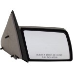 Manual Adjust Mirror for Chevrolet/GMC C/K Full Size Pickup 1988-2002, Right (Passenger), Non-Towing, Manual Folding, Non-Heated, Paintable, Without Auto Dimming, Blind Spot Detection, Memory, and Signal Light, Replacement