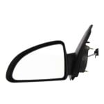 Manual Adjust Mirror for Chevrolet Cobalt 2005-2010, Pontiac G5 2007-2009, Left (Driver), Non-Folding, Non-Heated, Paintable, Coupe, Replacement