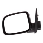 Manual Adjust Mirror for Chevrolet Colorado/GMC Canyon (2004-2012), Left (Driver) Side, Manual Folding, Non-Heated, Paintable, Without Auto Dimming, Blind Spot Detection, Memory, and Signal Light, Replacement