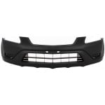 Front Bumper Cover for Honda CR-V 2002-2004, Textured, Without Fog Light Holes, USA Built, Replacement
