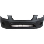 Front Bumper Cover for 2005-2006 Honda CR-V, Textured, EX/LX Models, Designed for Vehicles Built in Japan/UK, Without Fog Light Holes, Replacement