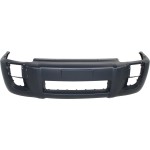 Front Bumper Cover for Hyundai Tucson 2005-2009, 2.7L Engine, Primed (Ready to Paint), with Side Marker Light Holes, with Fog Light Holes, Replacement (CAPA Certified)