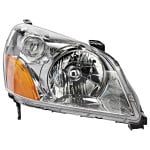 Headlight for Pilot 2003-2005, Right (Passenger), Lens and Housing, Halogen, Replacement