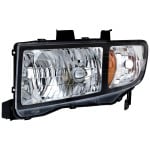 Headlight Lens and Housing for Honda Ridgeline 2006-2008, Right (Passenger), Halogen, Replacement