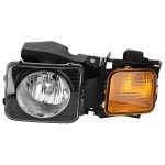 Headlight Assembly for 2006-2010 Hummer H3 / 2009-2010 H3T, Left (Driver), Halogen, Replacement