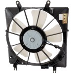 Radiator Fan Shroud Assembly for Honda Accord 2003-2007, Left, 6-Cylinder Engine, Replacement