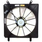 Radiator Fan Shroud Assembly for Honda CR-V 2002-2006, Element 2003-2011, Left (Driver) Side, Replacement