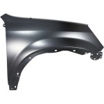 Front Fender for Honda CR-V 2002-2006, Right (Passenger) Side, Primed (Ready to Paint), without Signal Light Holes, with Antenna Hole, Replacement