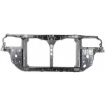 Radiator Support Assembly for Hyundai Sonata 2006-2008, Black, Plastic with Steel, Replacement