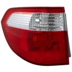 Tail Light for Honda Odyssey 2005-2007, Left (Driver) Side, Outer, Lens and Housing Replacement