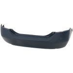 Rear Bumper Cover for Honda Civic Coupe, 2006-2011, Primed (Ready to Paint), Replacement (CAPA Certified)