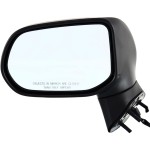 Power Mirror for Honda Civic 2006-2011, Left (Driver), Manual Folding, Non-Heated, Paintable, without Signal Light, Suitable for Sedan (Exclude Hybrid), Japan/USA Built Vehicle, Replacement