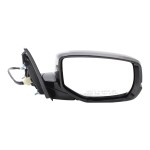 Power Mirror for Honda Accord 2013-2017, Right (Passenger), Manual Folding, Heated, Paintable, with Signal Light & Camera, without Auto Dimming, Blind Spot Detection and Memory, Replacement