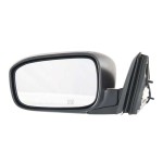 Power Mirror for Honda Accord 2003-2007, Left (Driver), Manual Folding, Heated, Paintable, Without Auto Dimming, Blind Spot Detection, Memory, and Signal Light, Coupe, Replacement