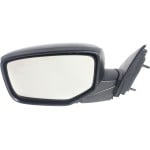 Power Mirror for Honda Accord 2008-2012, Left (Driver), Manual Folding, Non-Heated, Paintable, Without Auto Dimming, Blind Spot Detection, Memory, Signal Light, Sedan, Replacement