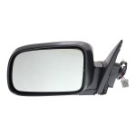 Power Left (Driver) Mirror for Honda CR-V 2002-2006, Manual Folding, Heated, Textured, without Auto Dimming, Blind Spot Detection, Memory, and Signal Light, Replacement