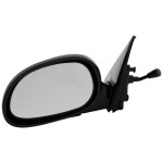 Manual Remote Mirror for 1992-1995 Honda Civic, Left (Driver) Side, Manual Folding, Non-Heated, Paintable, Suitable for Coupe/Hatchback, Replacement
