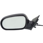 Manual Remote Mirror for Honda Accord Sedan 1990-1993, Left (Driver), Manual Folding, Non-Heated, Paintable, Replacement