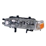 1990 - 1991 Honda Accord Front Headlight Assembly Replacement Housing / Lens / Cover - Left (Driver) Side